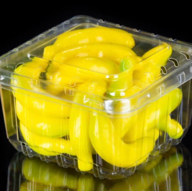 Blister di plastica a conchiglia per frutta