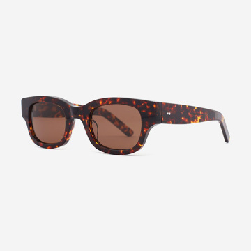 Sporty Square Acetate Unisex Sunglasses