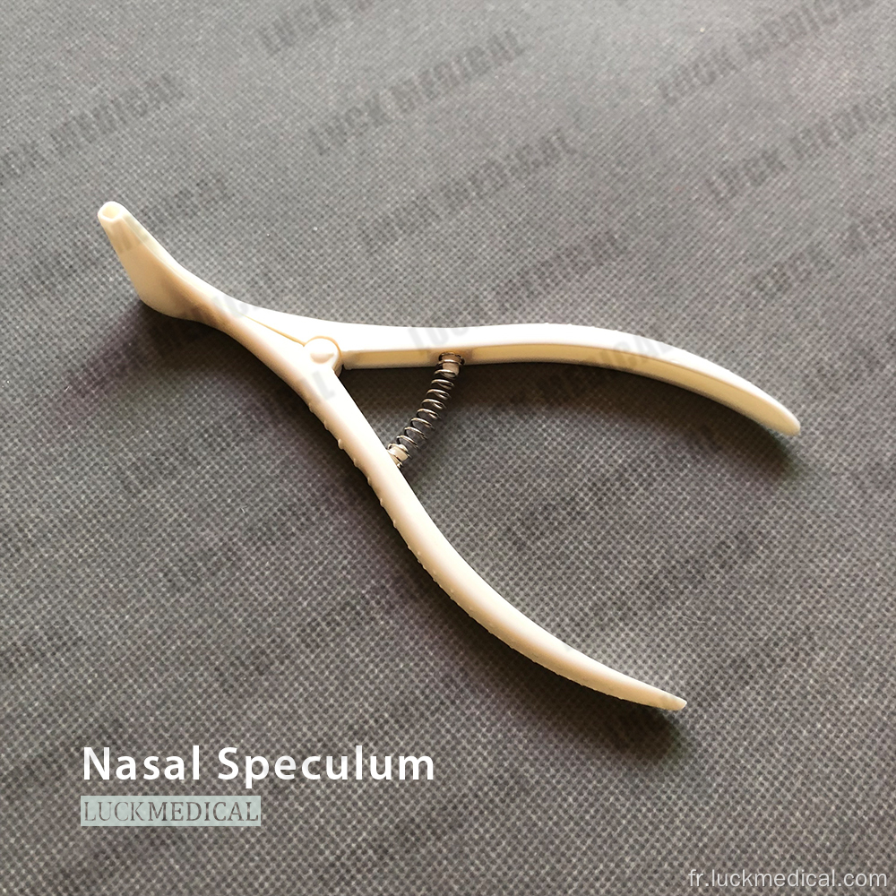 Utilisation chirurgicale Speculum nasal jetable