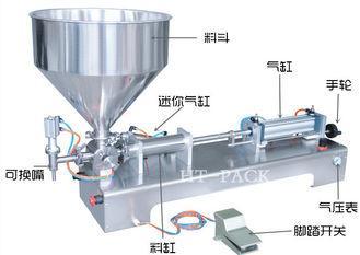 Semi Automatic Liquid Filling Machine Shampoo / Beverage Fi