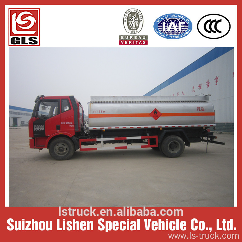 JAC 5000 liter oil transportation tank truck