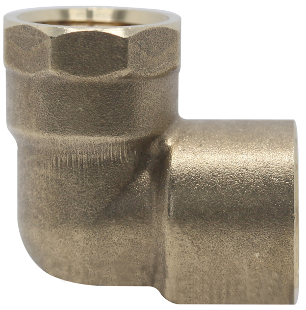 End Feed Brass Elbow CXF