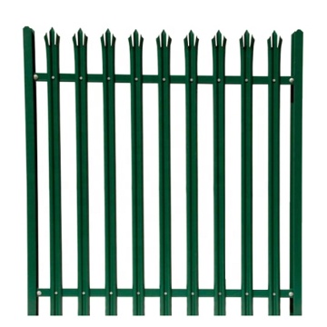 Steel Towel Fence With Razor Wire