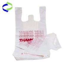 Custom Printed Plastic T-Shirt Thank You Bags
