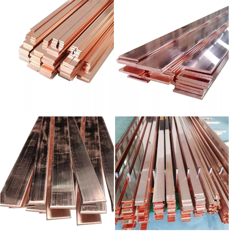 Copper Row Copper Flat Busbar