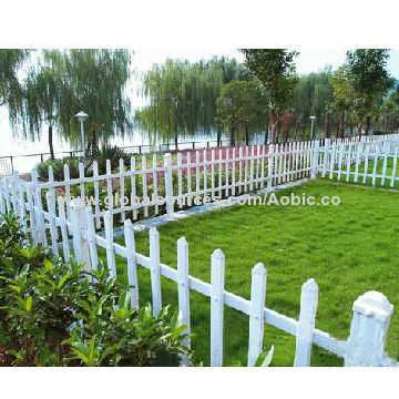 Garden fence, wrought iron, aluminum, copper or stainless steel