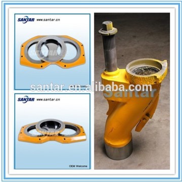 concrete pump parts wear plate, wear plate for concrete pump parts, parts for concrete pump