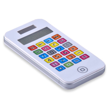 8 Digits Calculator with Color Button Keys