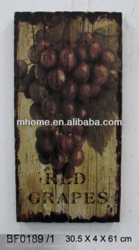 European vintage nature wall hanging art frameless paintings for bedroom