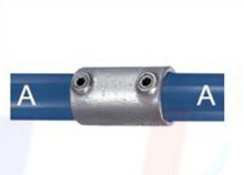 cast iron  hot galvanized straight coupling