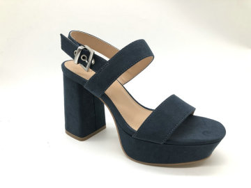 Ladies fashion chunky heel platform sandal