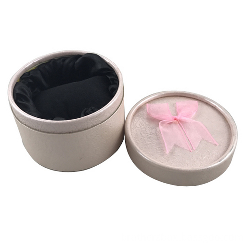 Elegant Pink Round Sweet Craft Paper Box