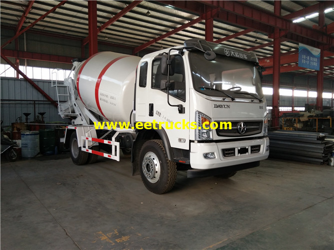 Dayun Small Cement Mixer Trucks