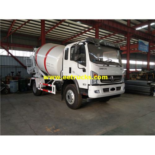 Dayun 3000L Small Cement Mixer Trucks