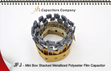 JFJ - Mini Box Stacked Metallized Polyester Film Capacitor