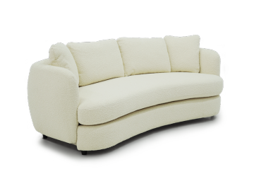 Curved shaped leisure sofa