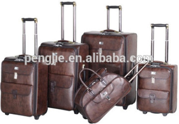 custom brand named luggage trolley case