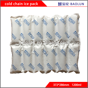 biological Non-woven water Bibulous ice pack 1200ml