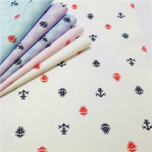 TC Jacquard Shirt Fabric With Printing Onside