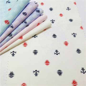 TC Jacquard Shirt Fabric With Printing Onside