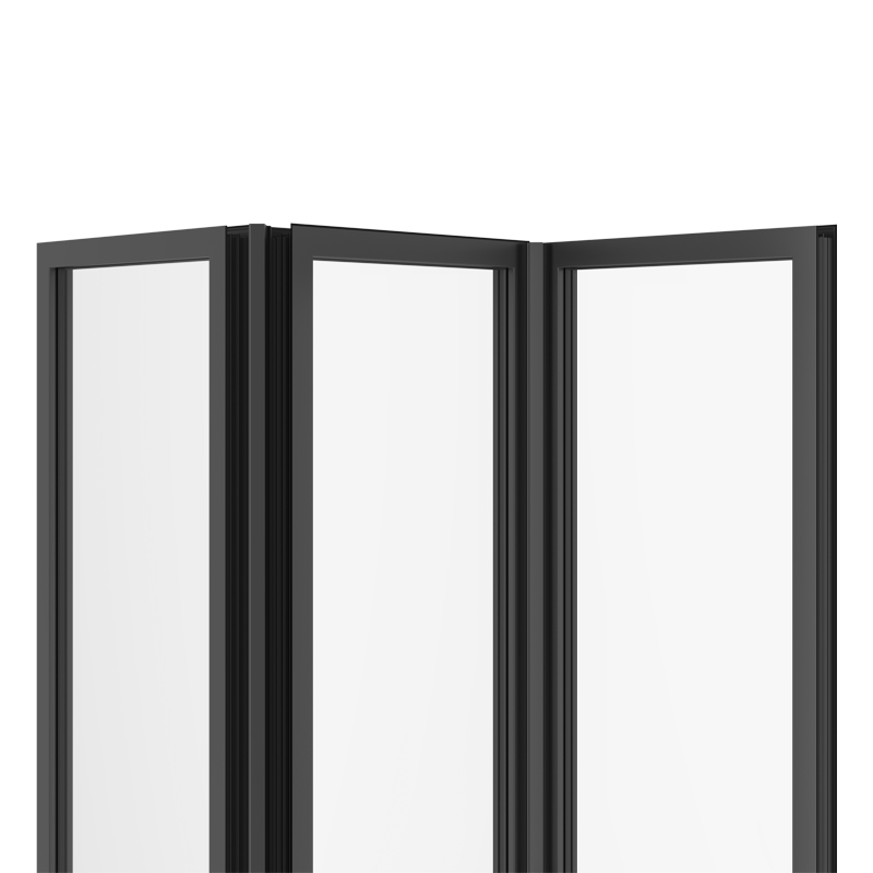 porta dobrável em liga de alumínio aluminum alloy folding door