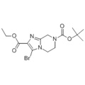 3-bromo-5,6-dihydroimidazo [1,2-a] pyrazine-2,7 (8H) -dicarboxylate de 7-tert-butyle CAS 1000576-75-9