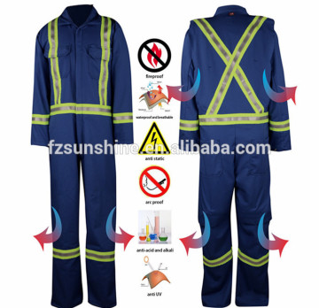 2016 Fireproof Oil Resistant Oil Field Coveralls for oil and gas