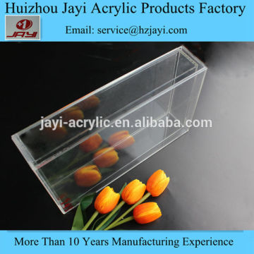 High quality clear cube acrylic storage box, clear acrylic cube boxes China manufacturer