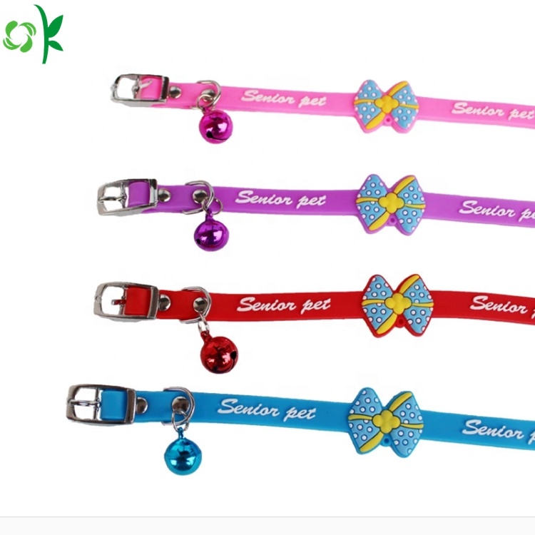 OEM Hot Selling Cute Silicone Pet Collar