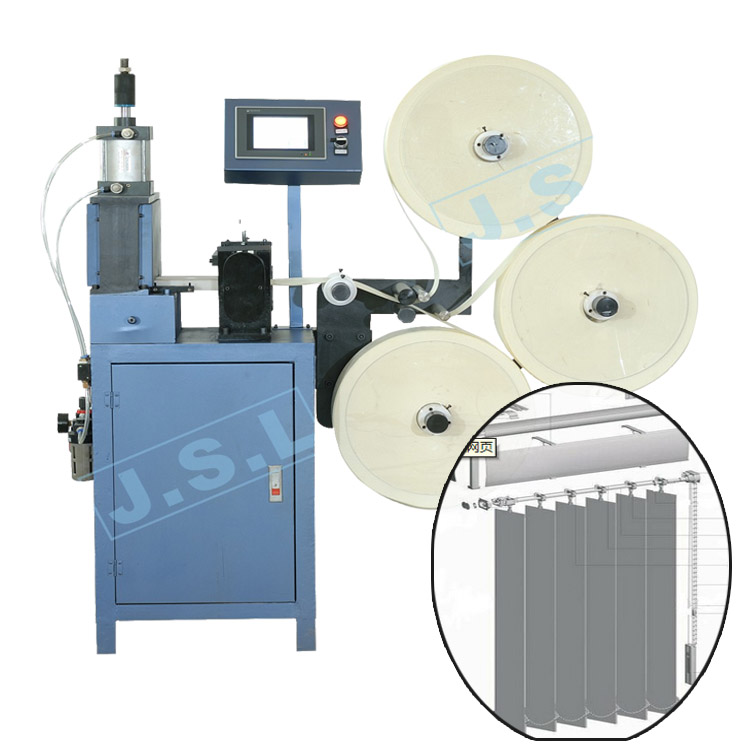 Fabric Vertical Blinds Slat Cutting and Punching Machine