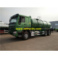 Camiones de succión de lodos de aguas residuales Sinotruk de 20m3