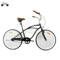 26 inch lage hoeveelheid Heren zwart Beach Cruiser Bike