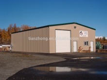 Low cost steel construction prefabricated storage warehouse