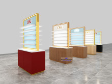 Optical Shop Showcase Eyeglass Display Stand Builder