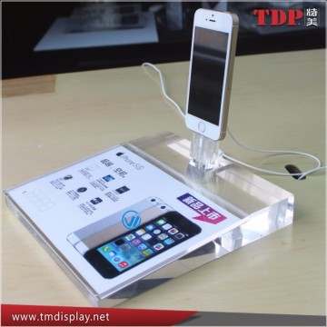 Mobile Phone Display Charger Display with Security System