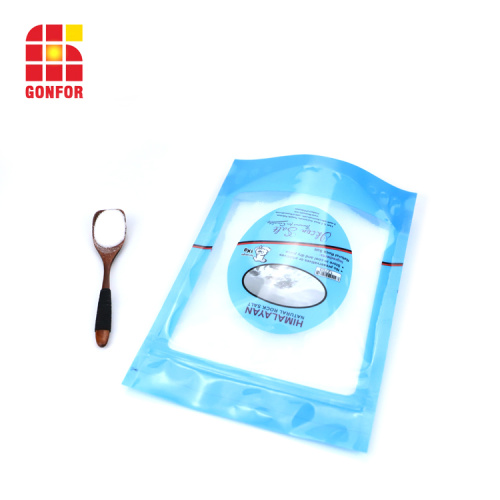 Custom print plastic salt packaging stand up pouch bag