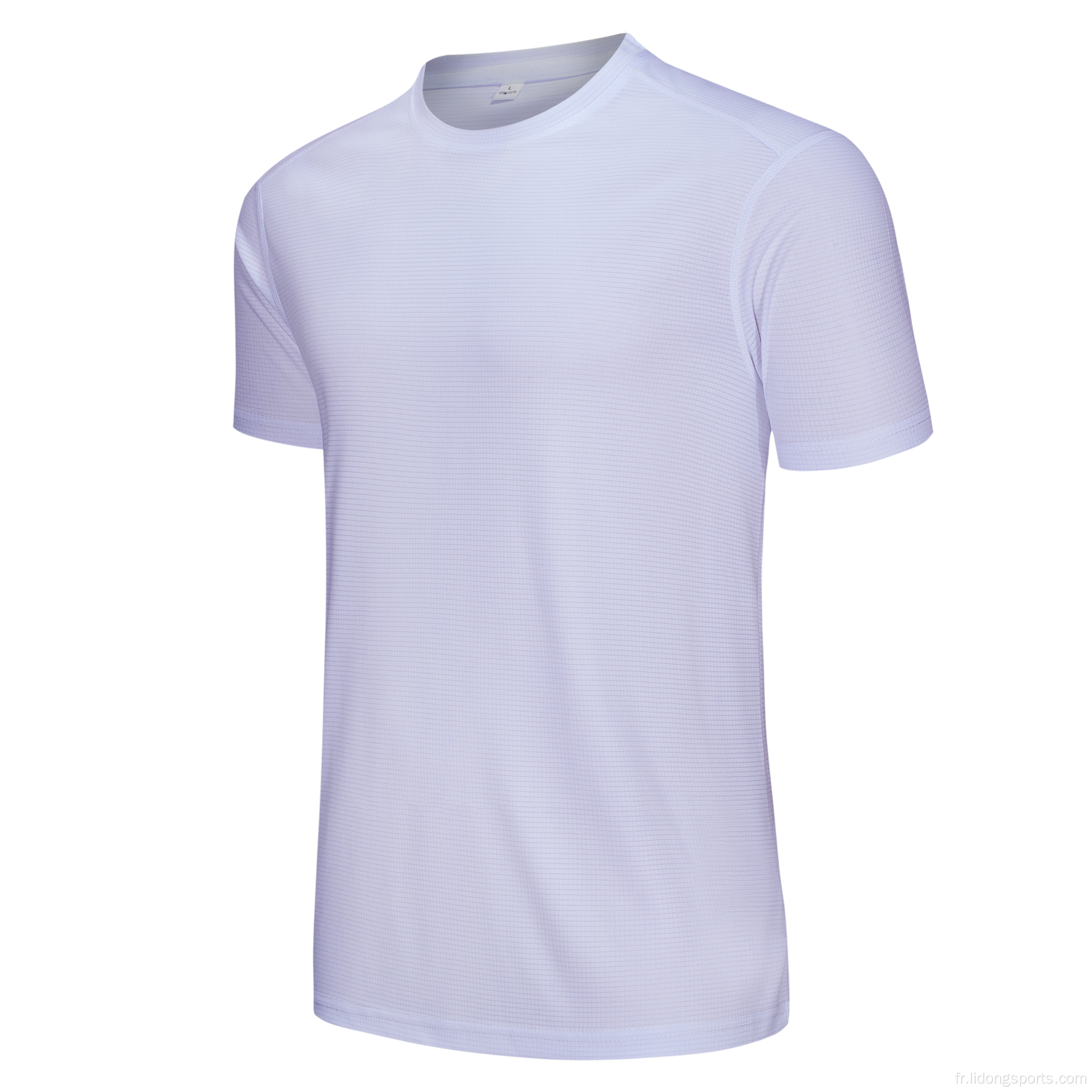 T-shirt imprimé de sports de sport unisexe décontracté