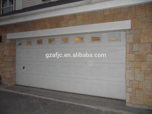 sectional garage door,white color garage doors,sandwich panel steel garage door,insulation garage door