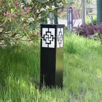 Outdoor LED column lawn light