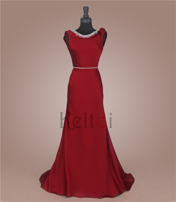 alibaba wholesale fishtail evening dress beaded