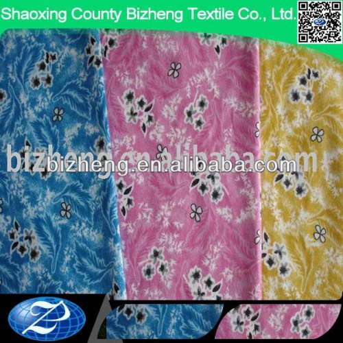 Latest design cotton printed flannel fabric for baby sleeping bag