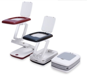 Portable Adjustable Magnifier With Led Light