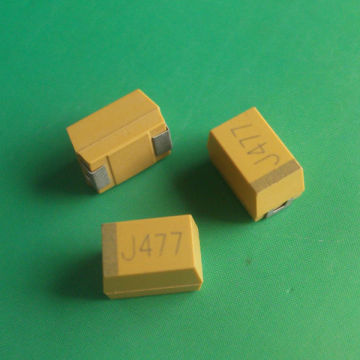 Tantalum Capacitor SMD 10uF 20V D Case