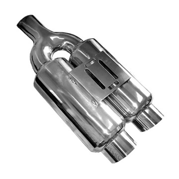 Y Shape Dual Muffler 