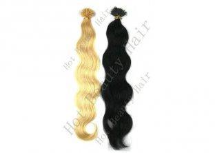 5A Smooth Pre Bonded Hair Extension , 100g Remy Hair For La