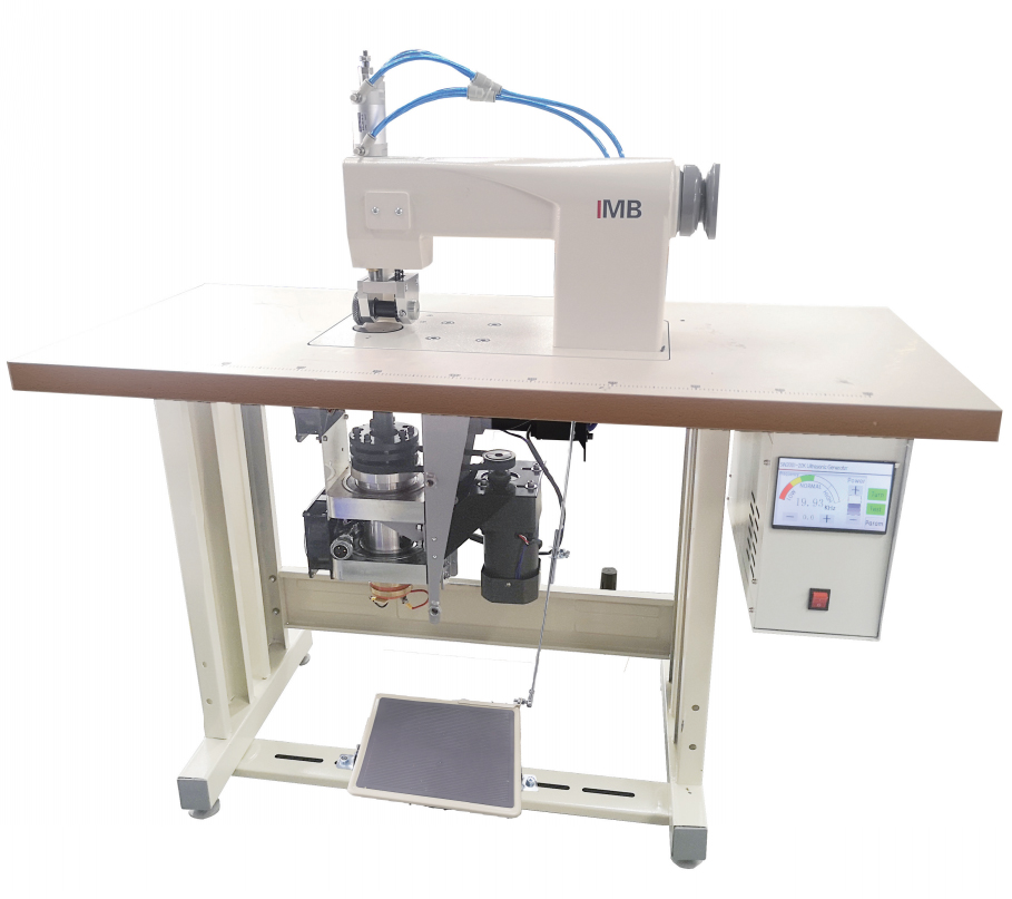 low price computerized ultrasonic lace making machine for protection suit