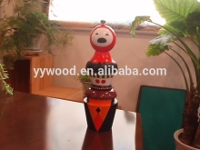 Colorful Wooden Pepper Mill