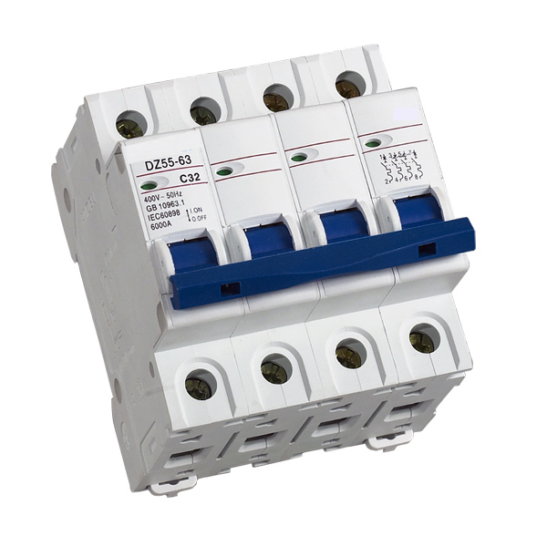 SAIPWELL Electrical Switches 3 Poles Miniature Circuit Breaker for Wholesale