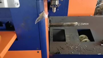 Advertising Mild steel metal letter fiber laser dual cut machine