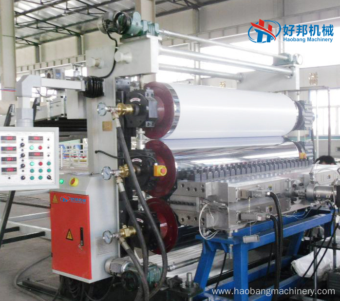 PVC Imitation marble laminate sheet machine line